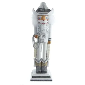 19" Hollywood Rhinestone Cowboy Nutcracker