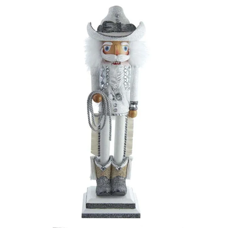 19" Hollywood Rhinestone Cowboy Nutcracker