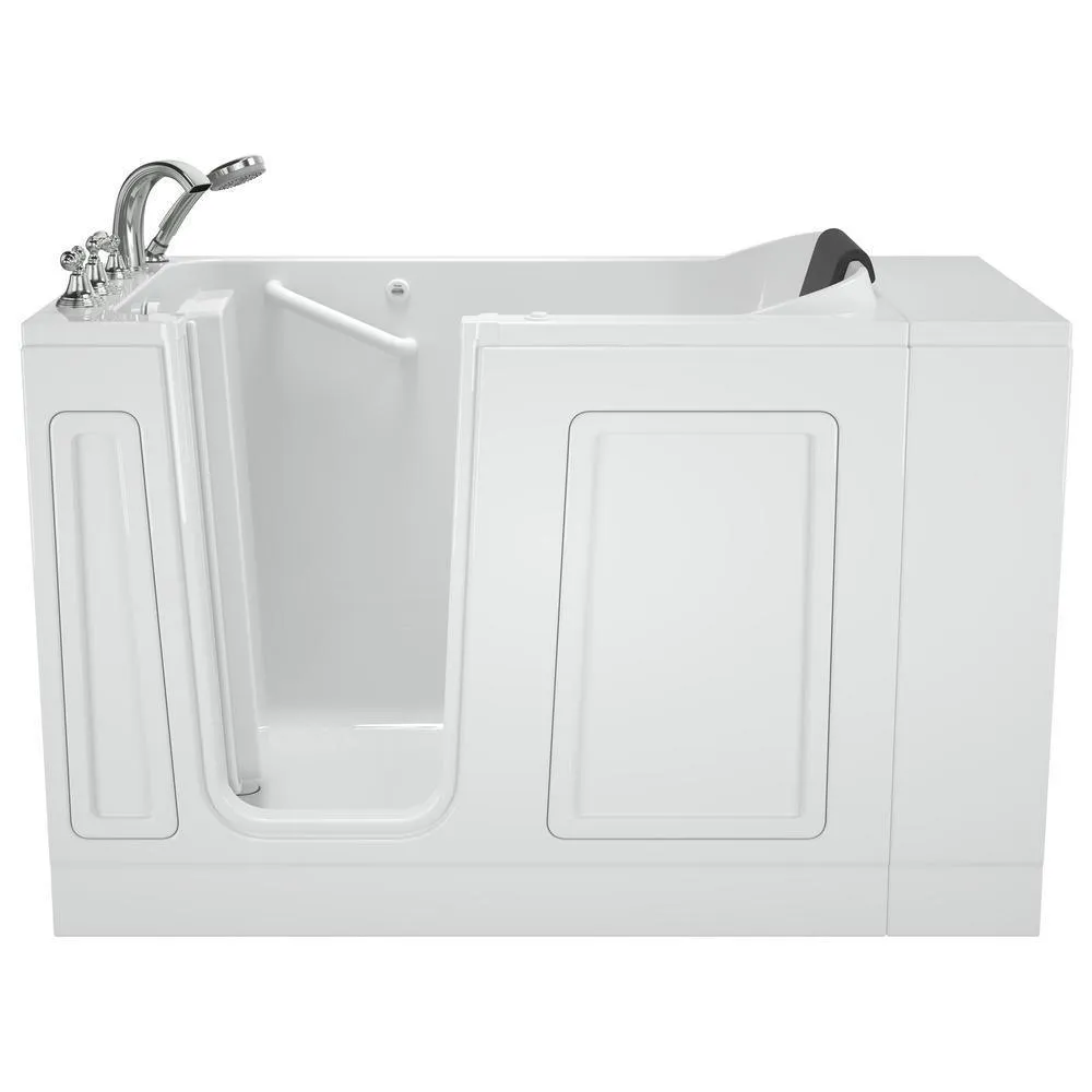 Acrylic Luxury 51 in. Walk-In Air Bath Bathtub in White