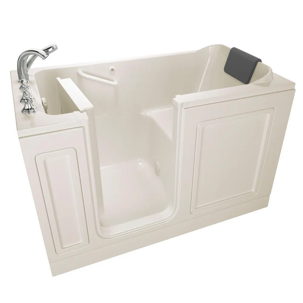 Acrylic Luxury Series 59.5 in. Right Hand Walk-In Soaking Tub in White