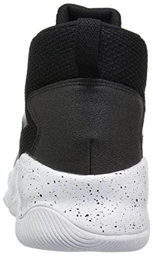 adidas Men's Streetfire Basketball Shoe, Black/White, 8 M US