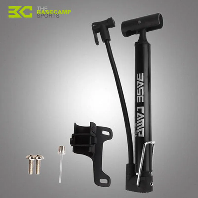 Aluminum Alloy Bicycle/Ball Pump With Frame Holder And Ball Needle