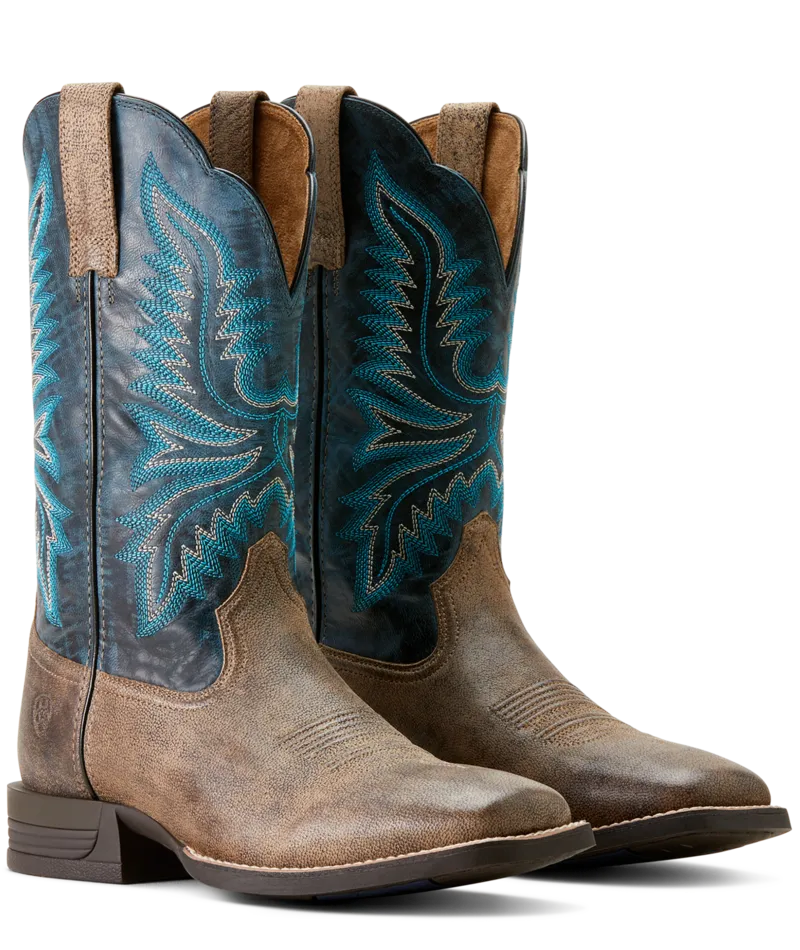 Ariat Men's Royal Navy Brush Creek Cowboy Boot