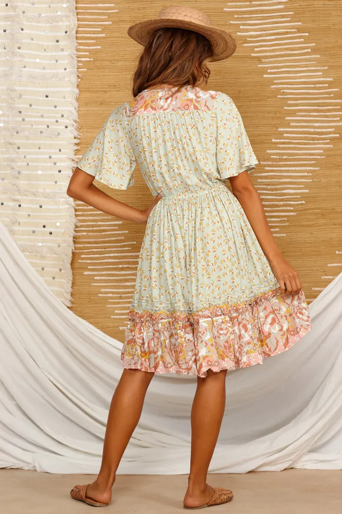 Bay Leaf Dress Sage