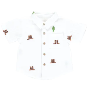 Boys Jack Shirt - Rodeo Embroidery