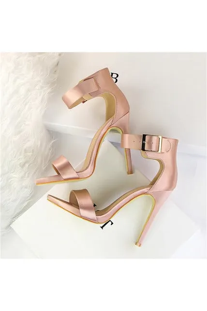 Classic Satin High Heels