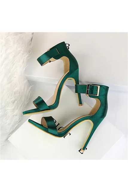 Classic Satin High Heels