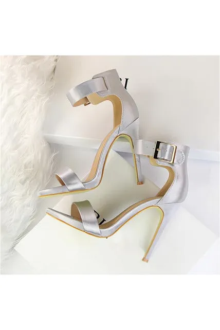 Classic Satin High Heels