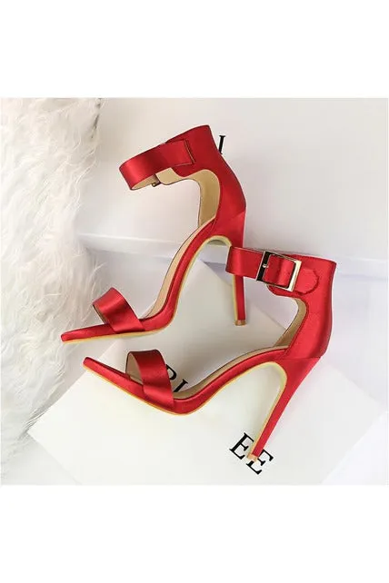 Classic Satin High Heels