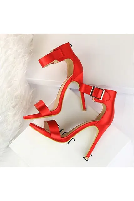 Classic Satin High Heels