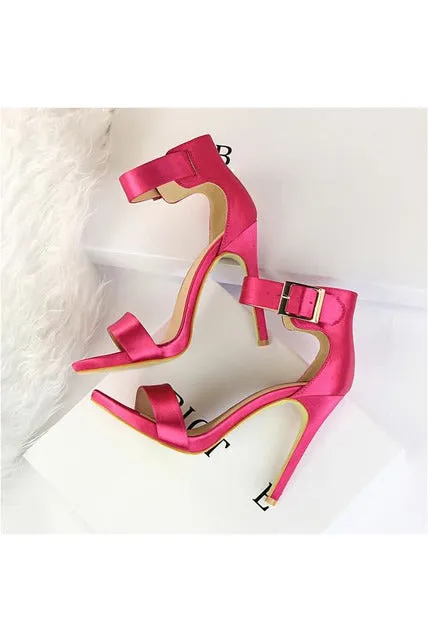 Classic Satin High Heels