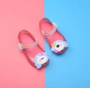 Cute Unicorn Jelly Sandals