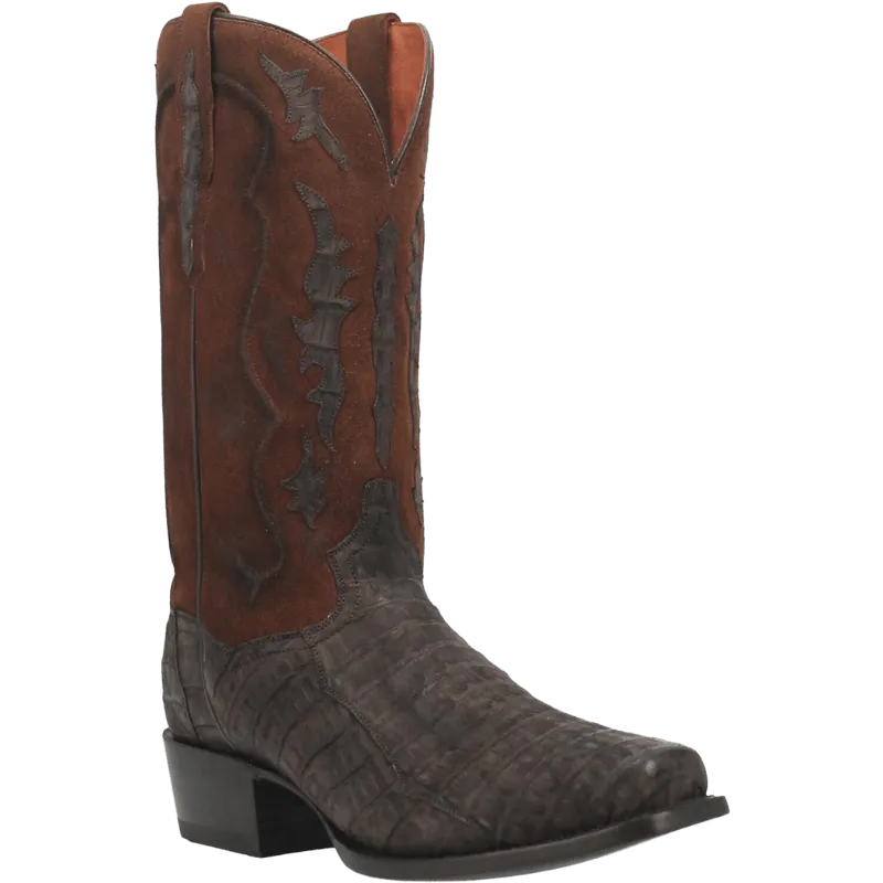 Dan Post Men's Stalker Brown Caiman Western Boots DP3089