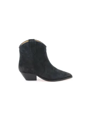 Dewina Suede Cowboy Boots