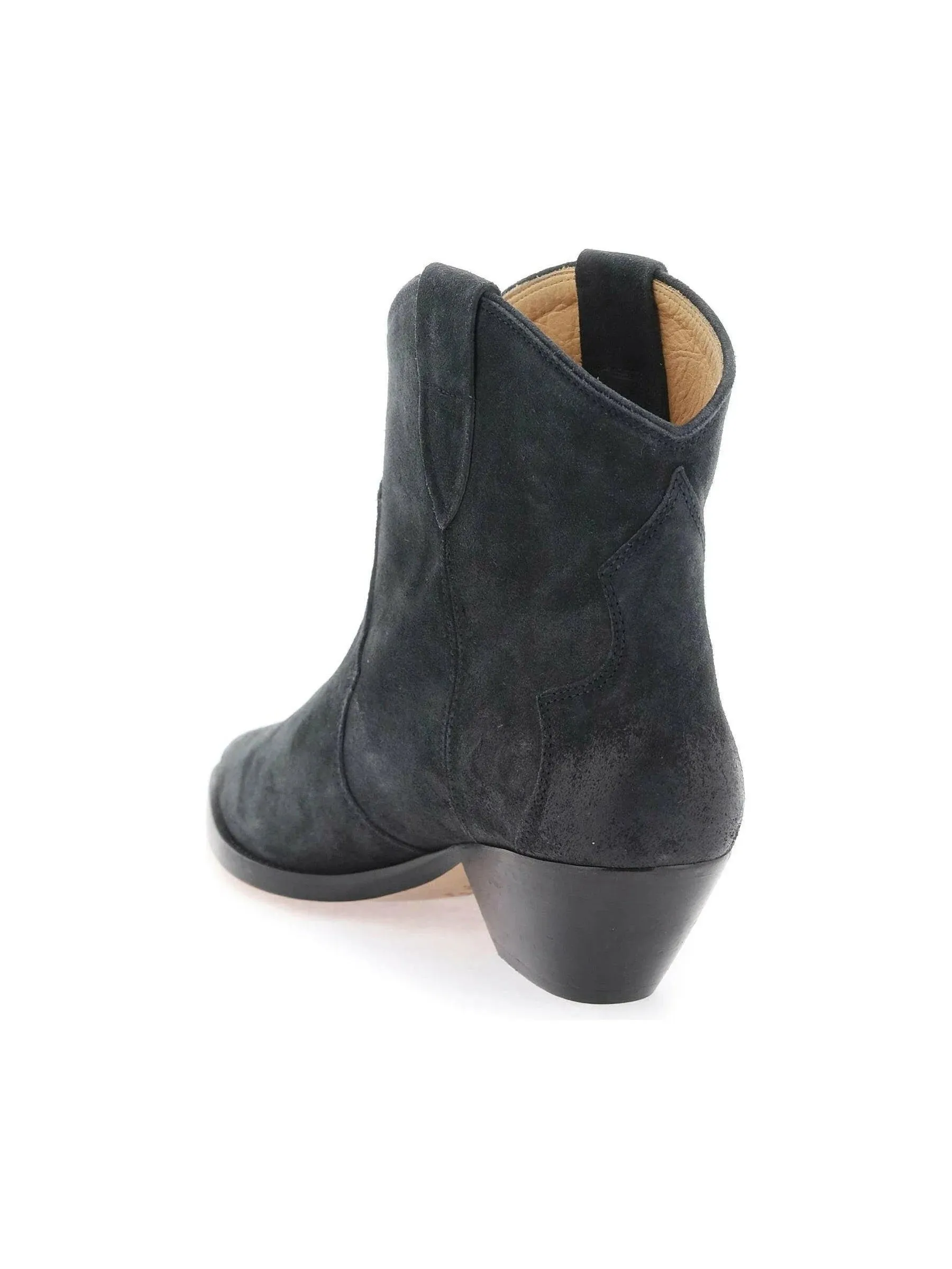 Dewina Suede Cowboy Boots