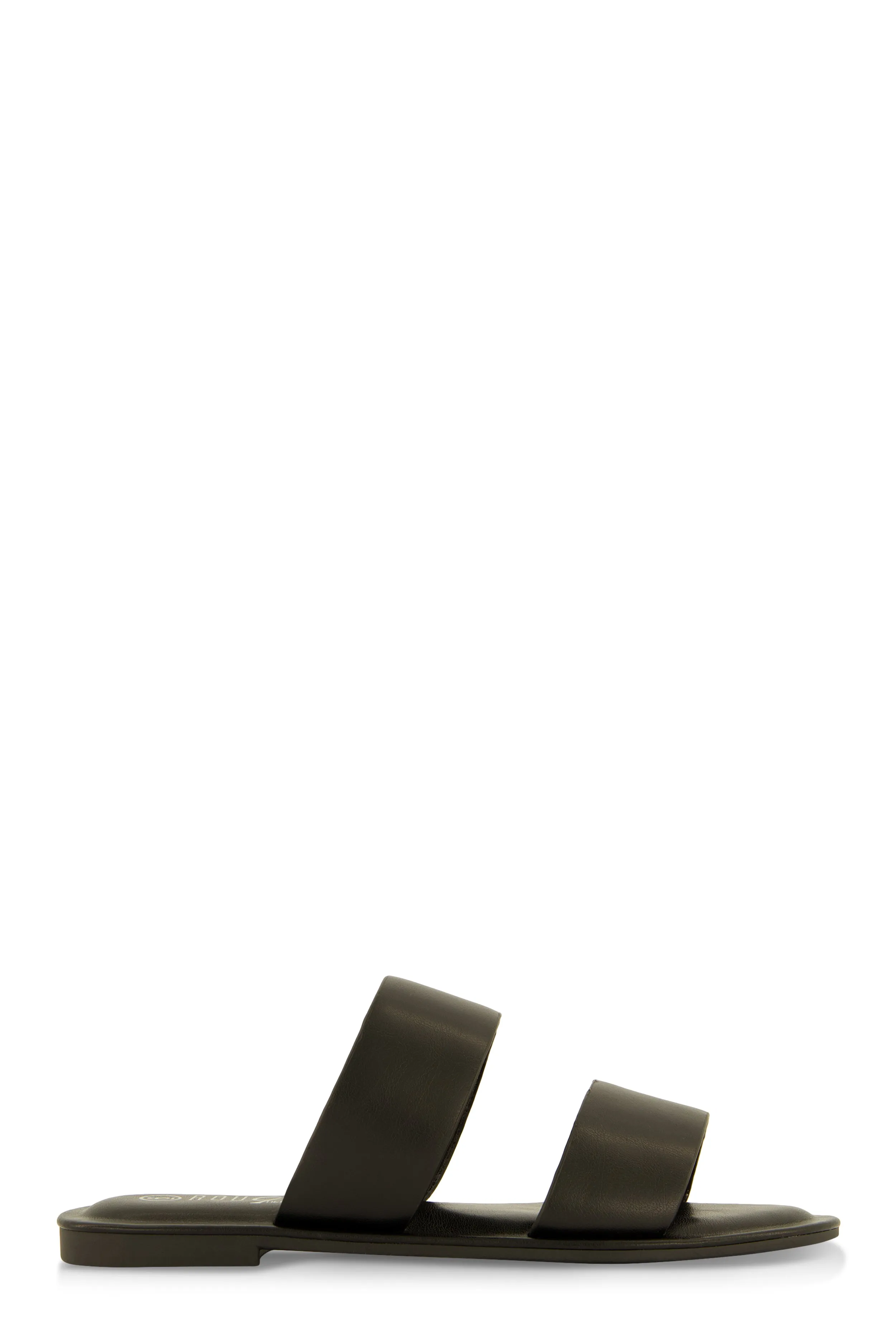 Double Band Slide Sandals
