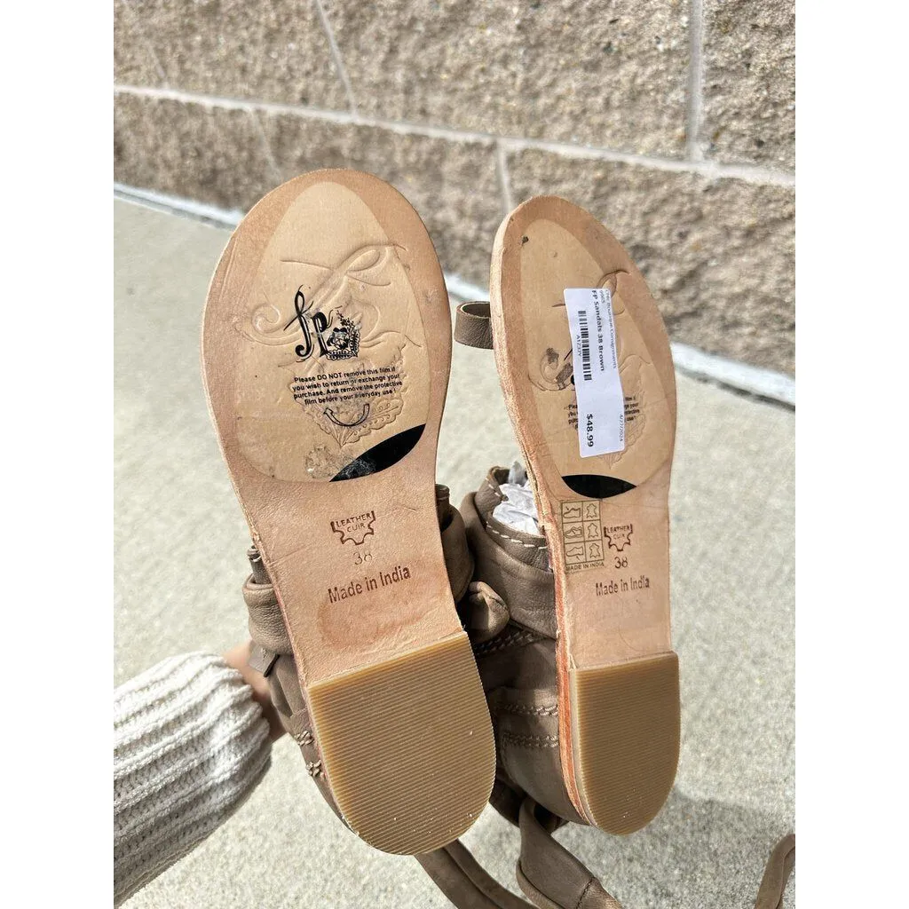 Free People Delaney Gladiator Sandals - Size 38