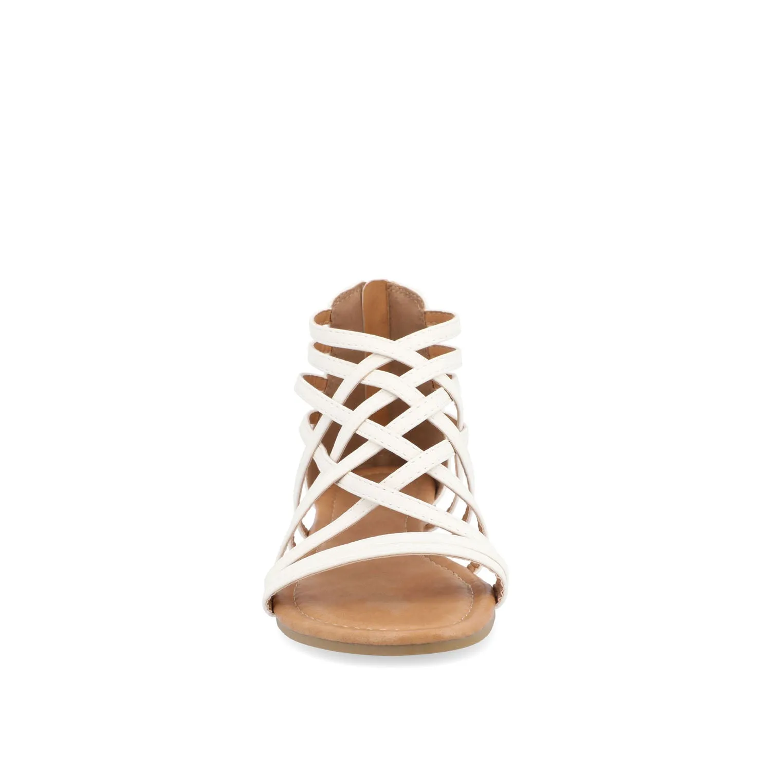 HANNI GLADIATOR SANDALS IN FAUX LEATHER