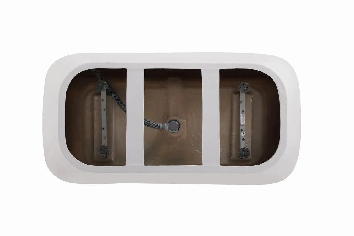 Harrieta 59" Soaking Bathtub