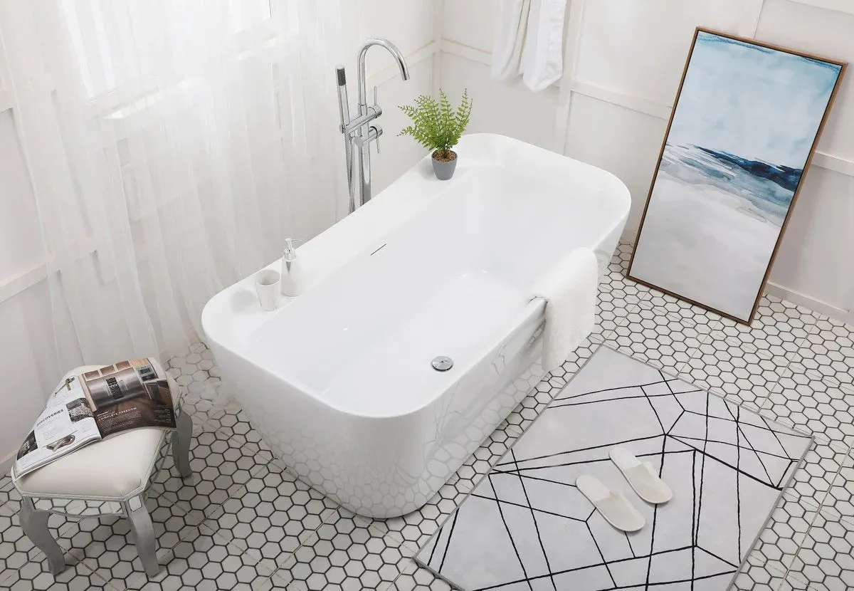 Harrieta 59" Soaking Bathtub