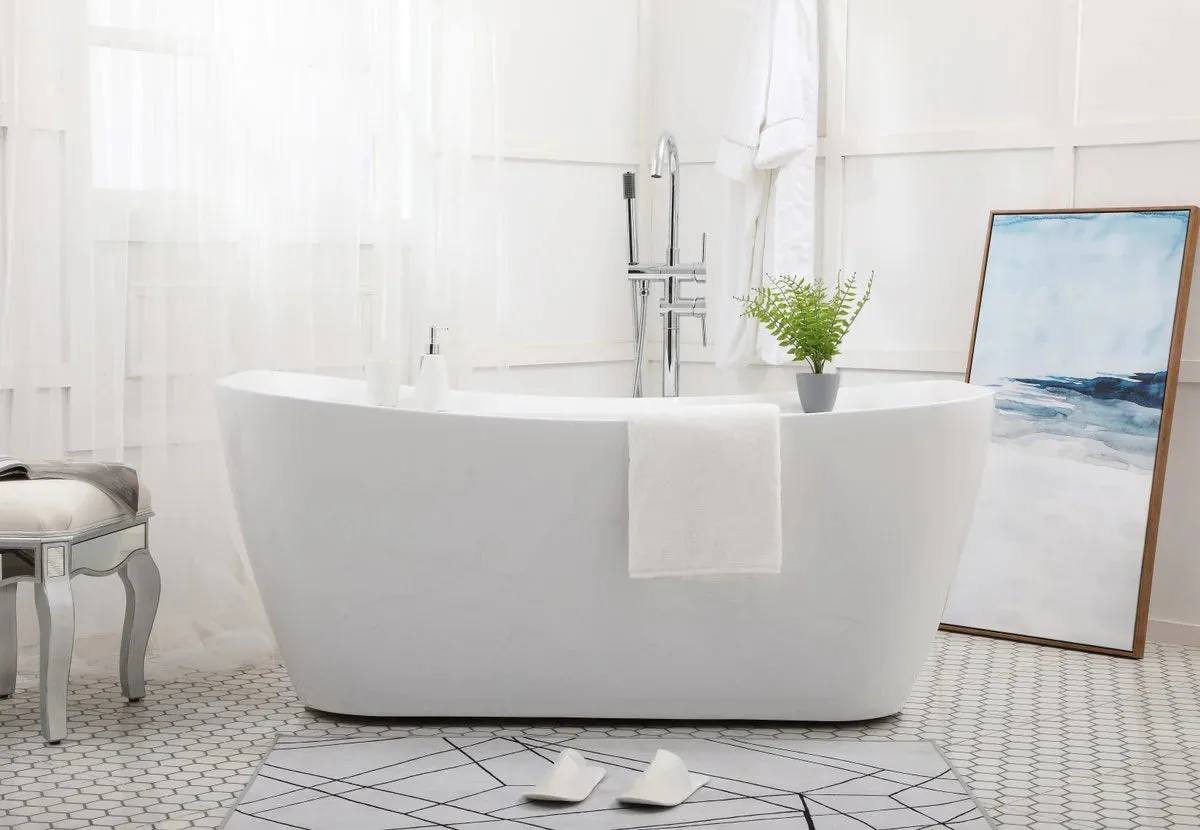 Harrieta 59" Soaking Bathtub