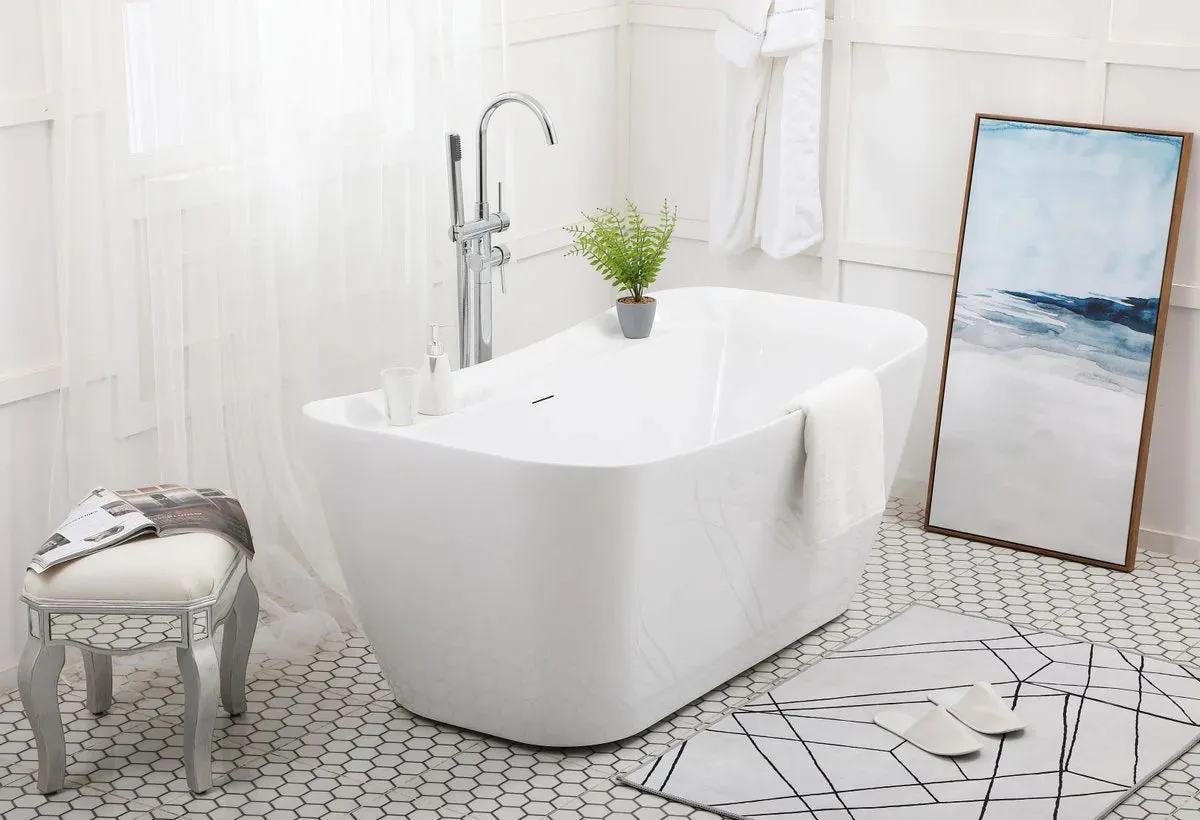 Harrieta 59" Soaking Bathtub
