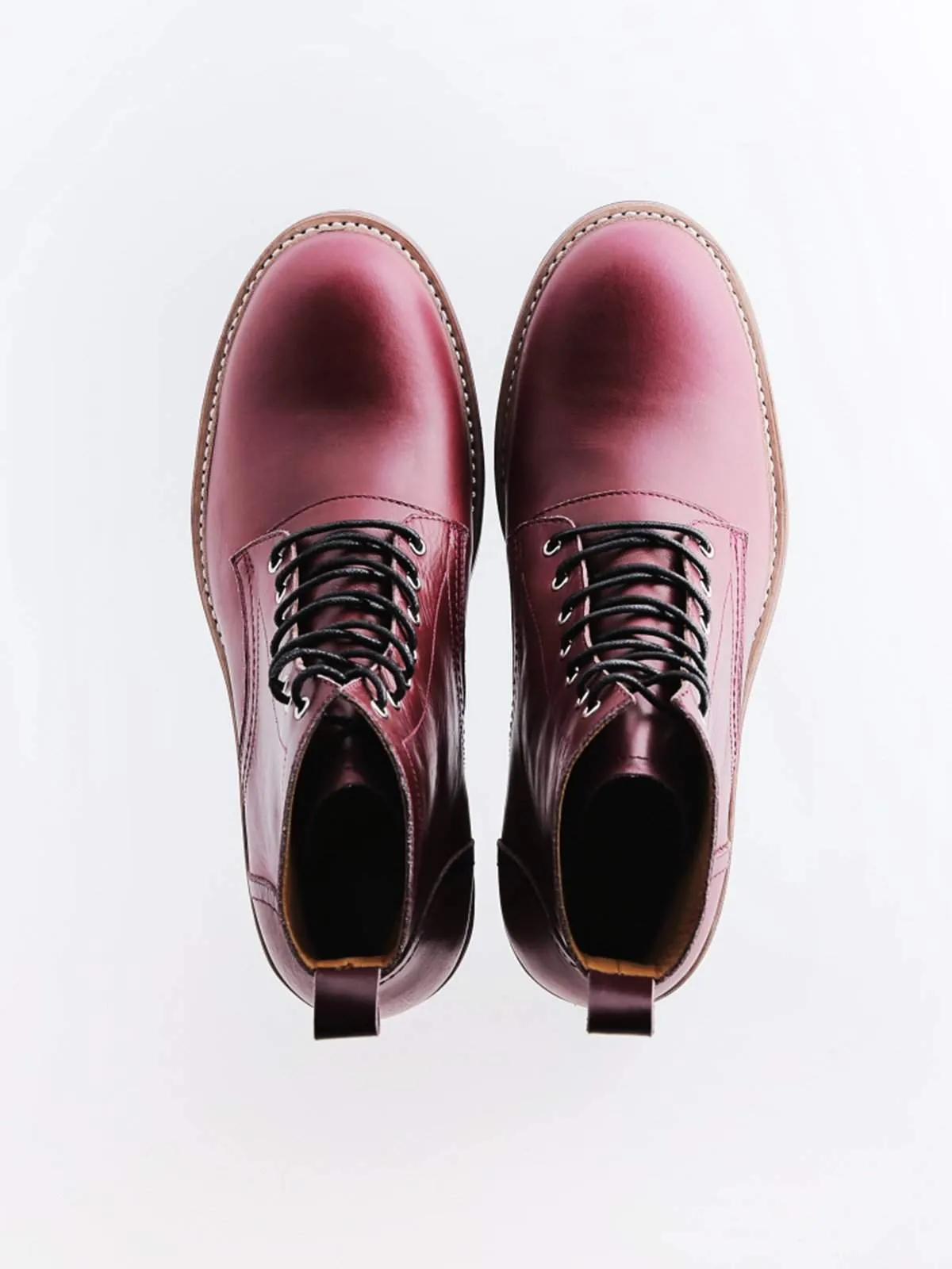 Heimdall Raider Boots Maroon