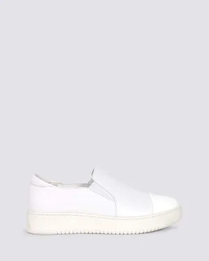 ICEPOPPY SNEAKERS WHITE LEATHER