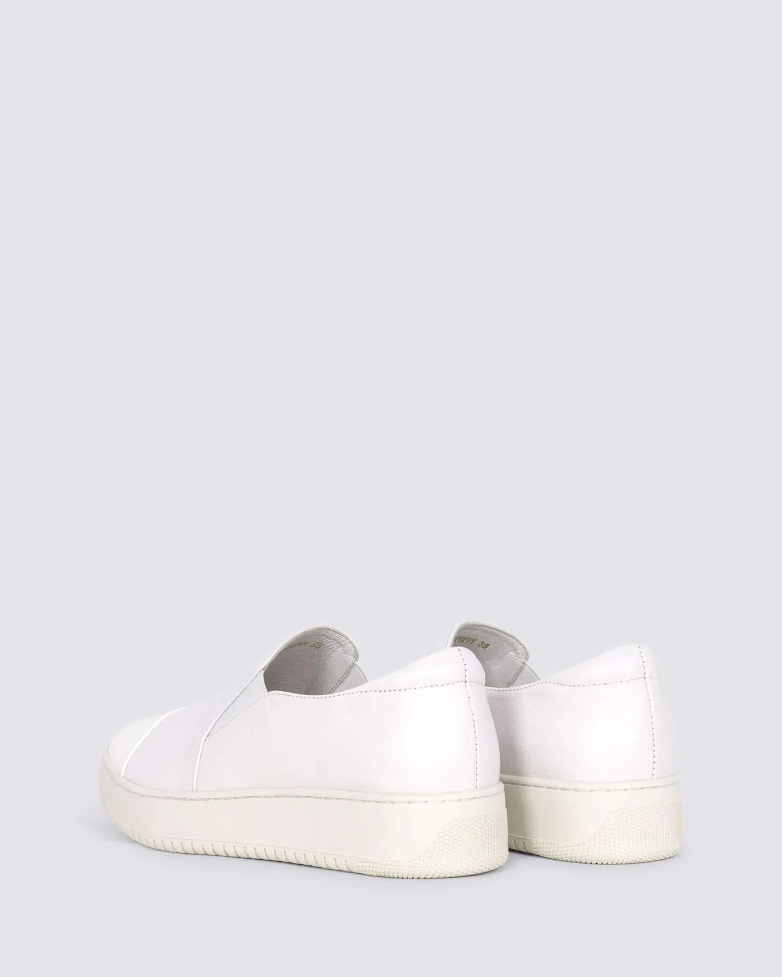 ICEPOPPY SNEAKERS WHITE LEATHER