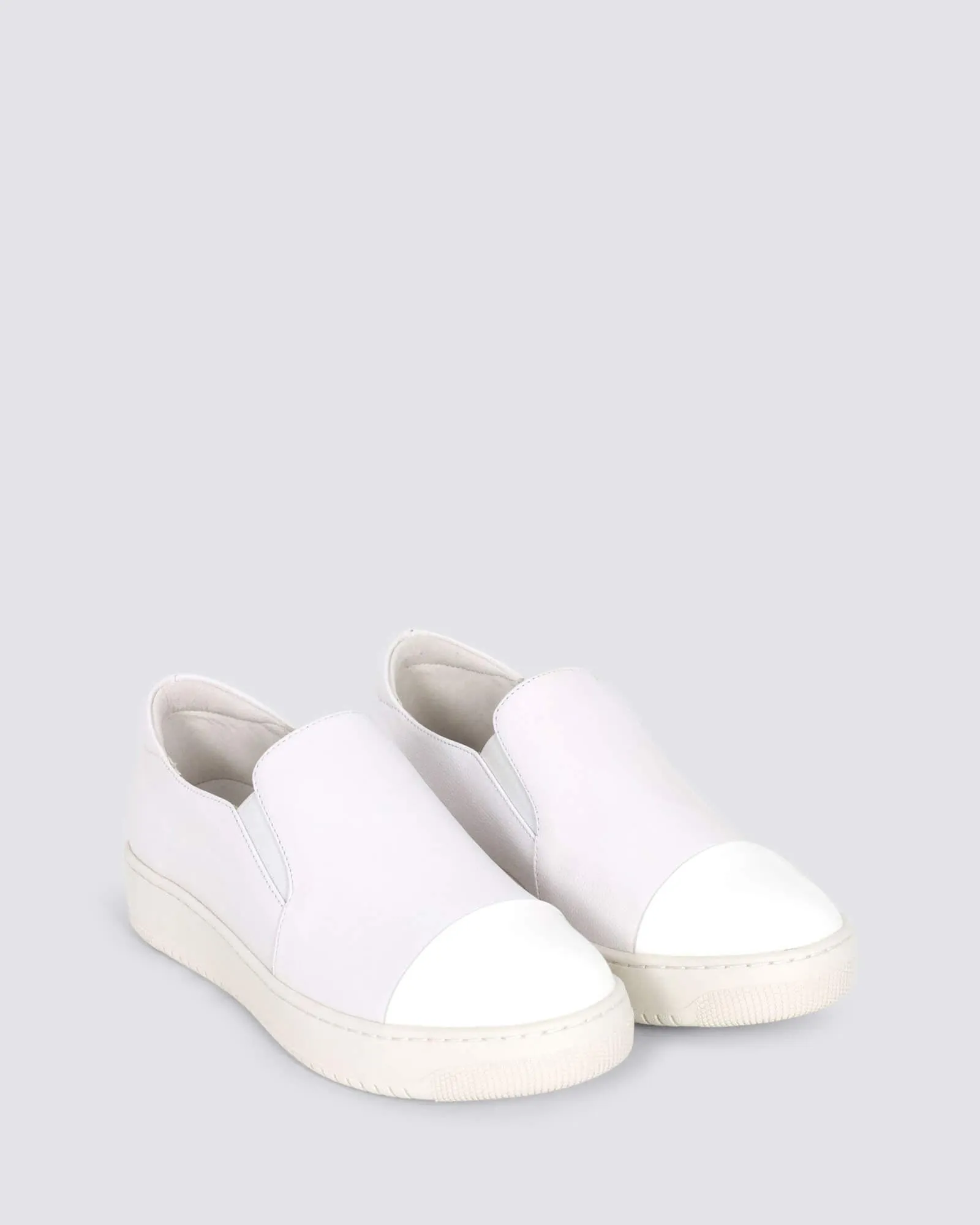 ICEPOPPY SNEAKERS WHITE LEATHER