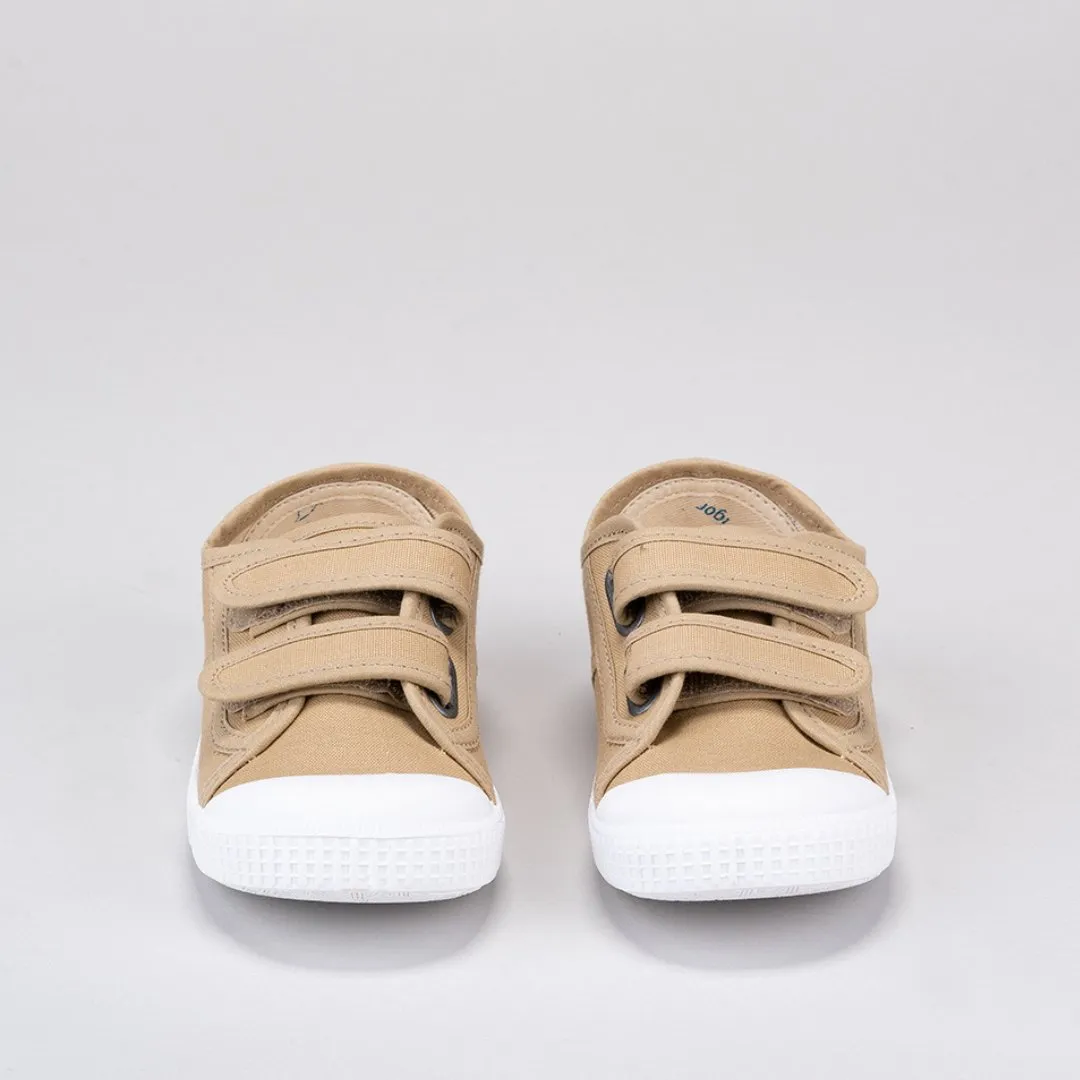 Igor: Berri Velcro Sneakers - Beige