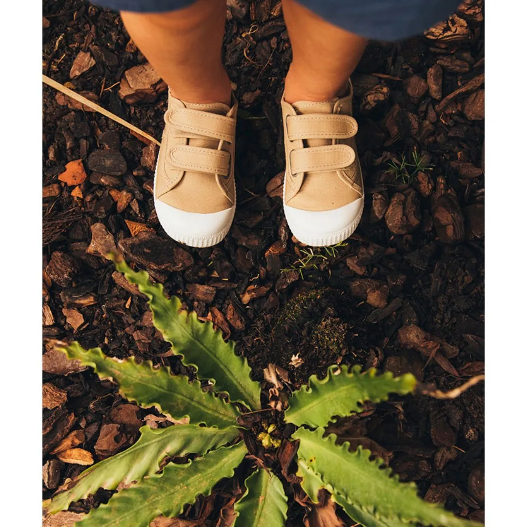 Igor: Berri Velcro Sneakers - Beige