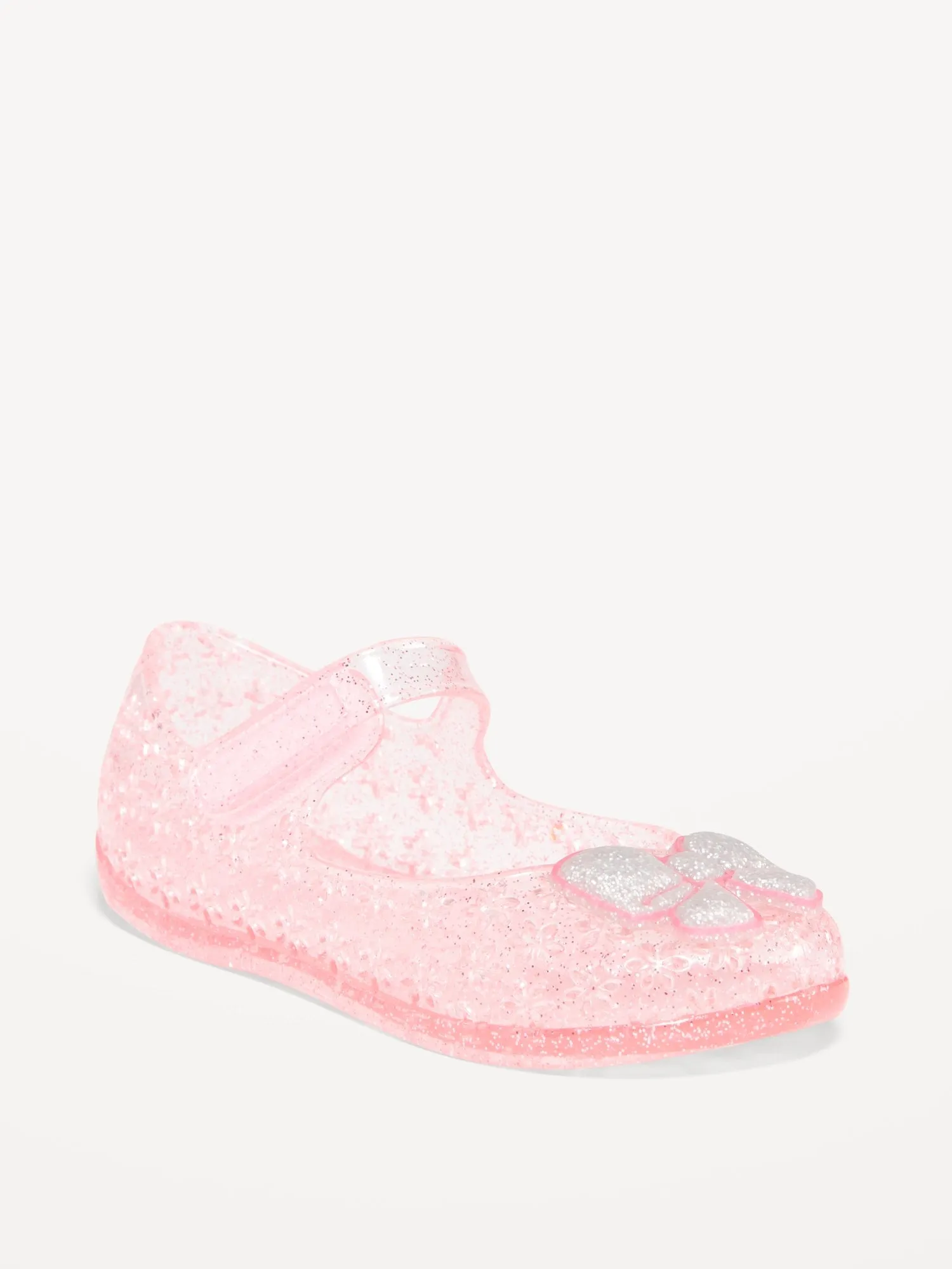 Jelly Mary-Jane Flats for Toddler Girls