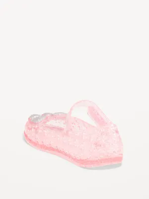 Jelly Mary-Jane Flats for Toddler Girls