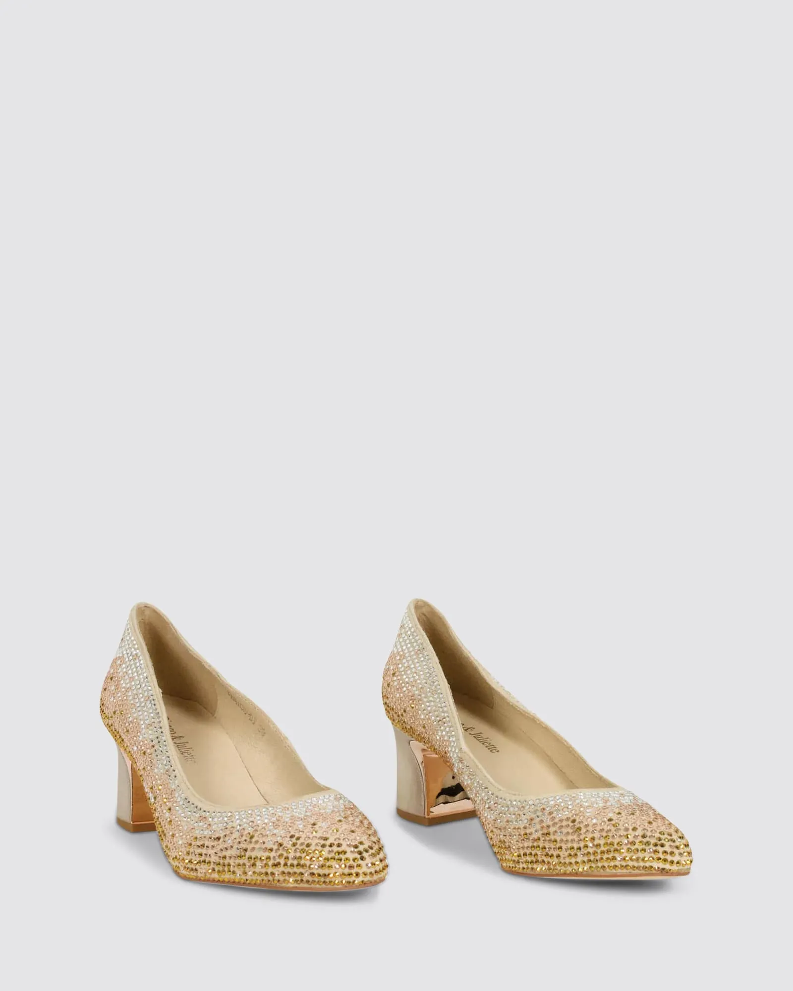 JENICE CHAMPAGNE SUEDE