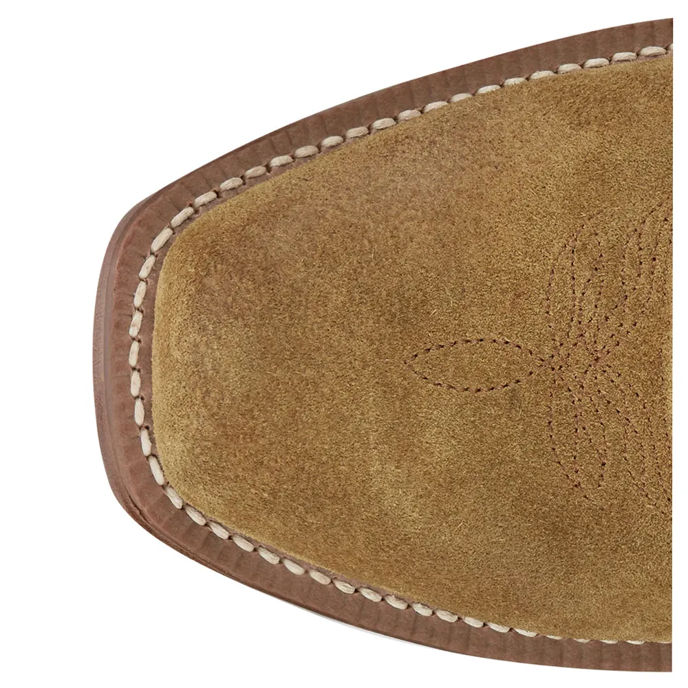 Jimmy Medium Square Toe Embroidered Cowboy Boots
