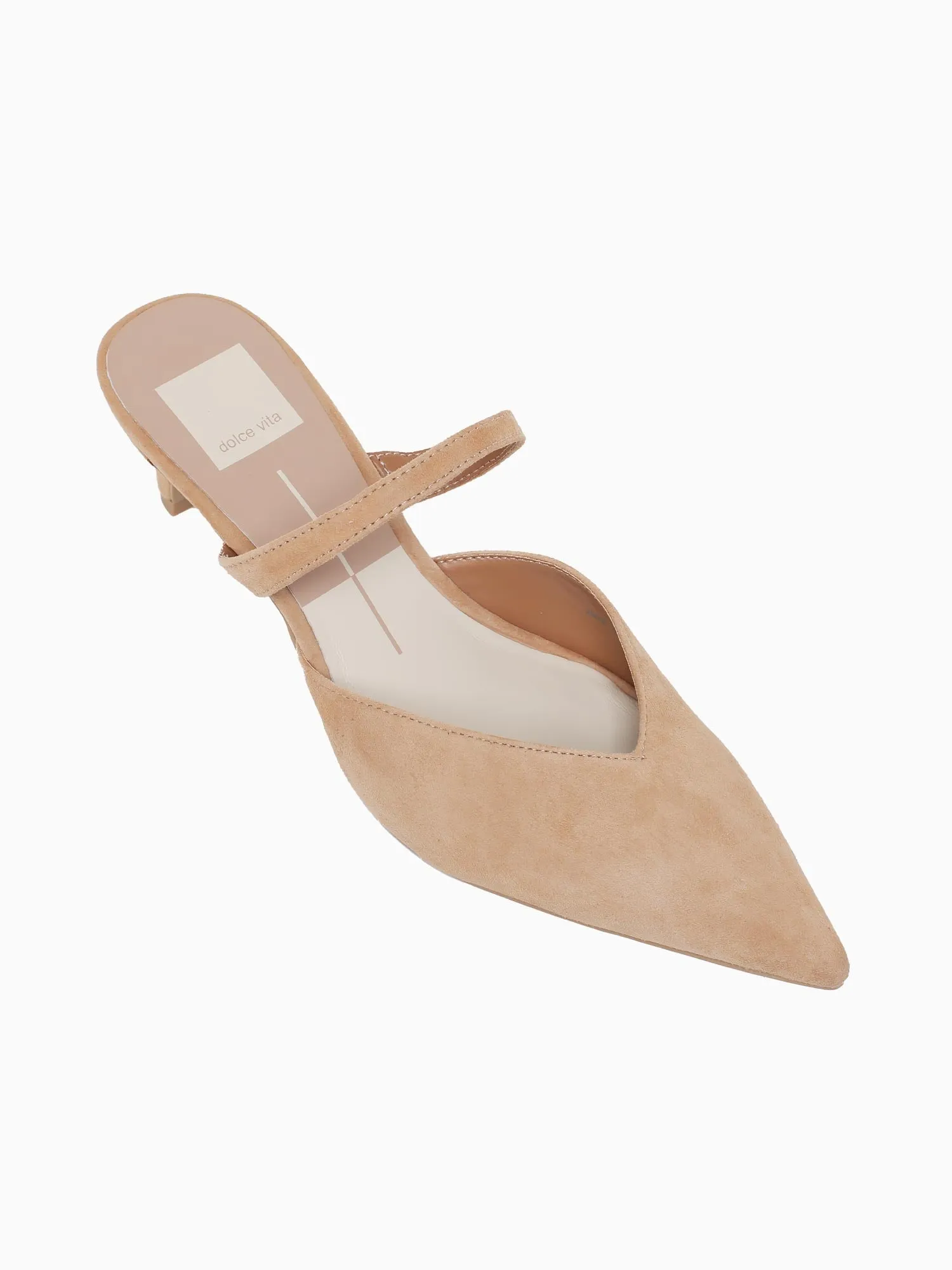 Kanika Mid Tan Suede