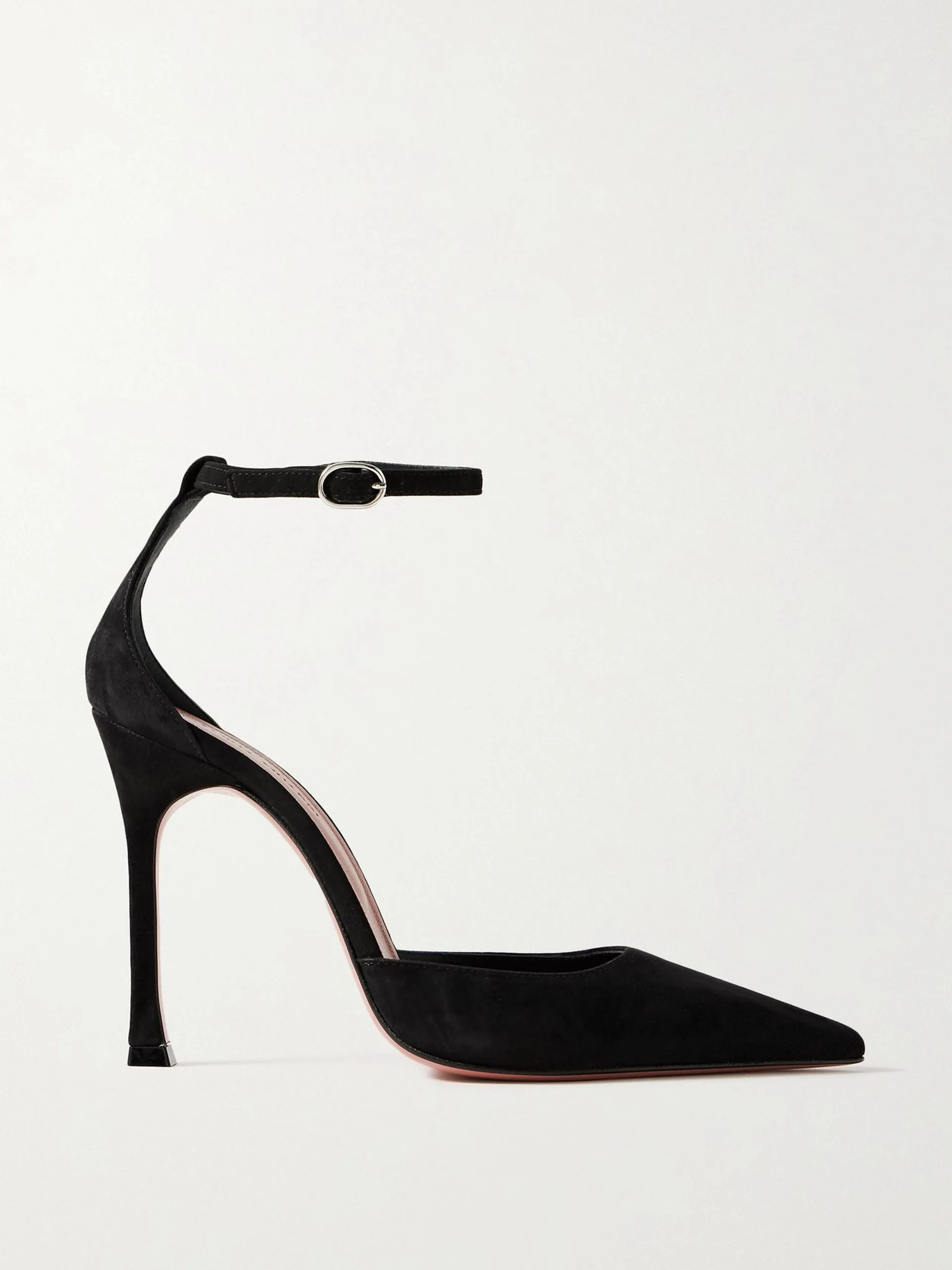 Kim suede point-toe pumps
