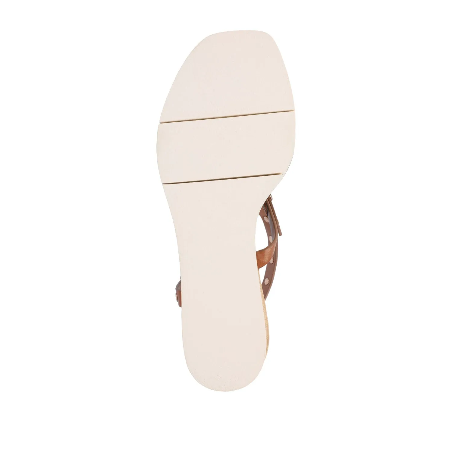 LINDSAY PLATFORM SANDALS IN FAUX LEATHER