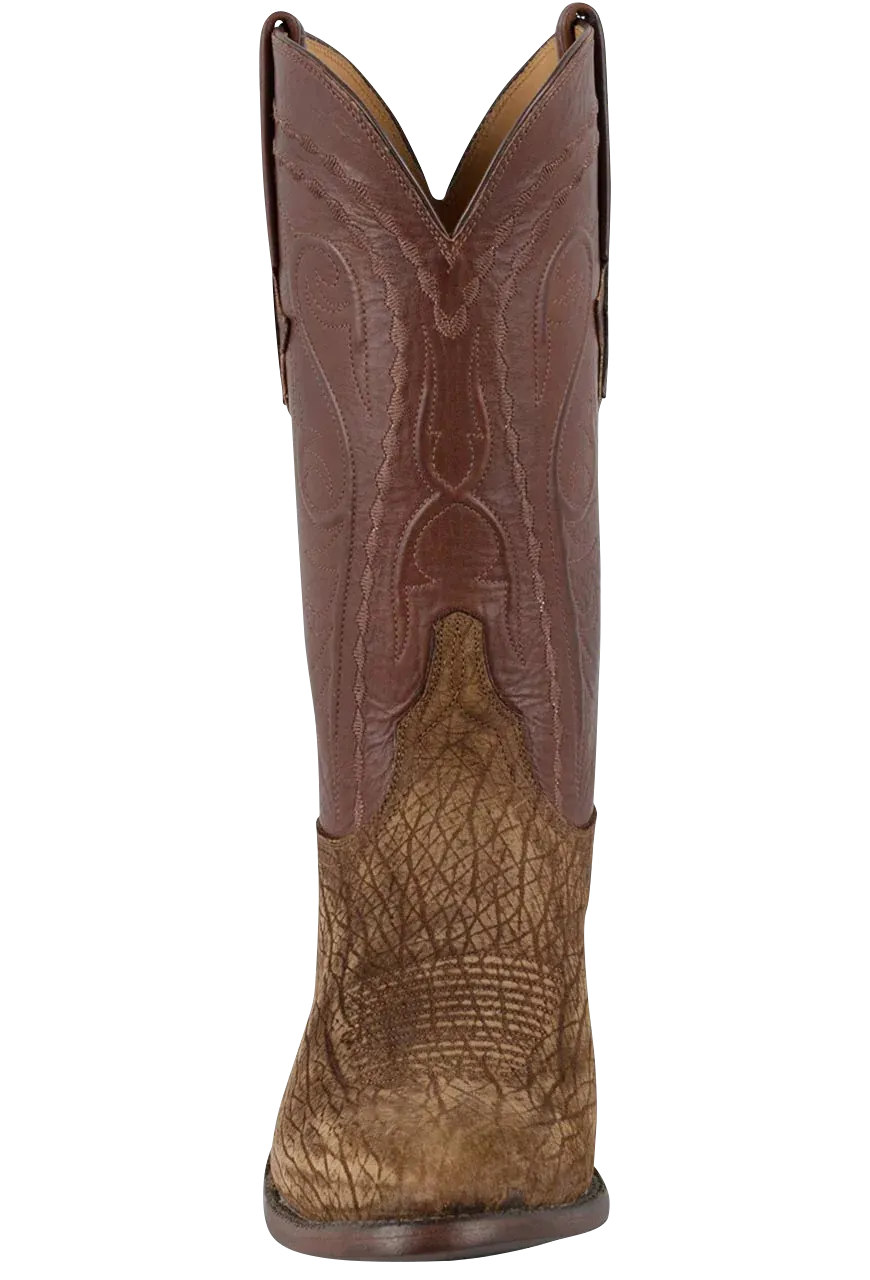 Lucchese Men's Hippo Cowboy Boots - Tan
