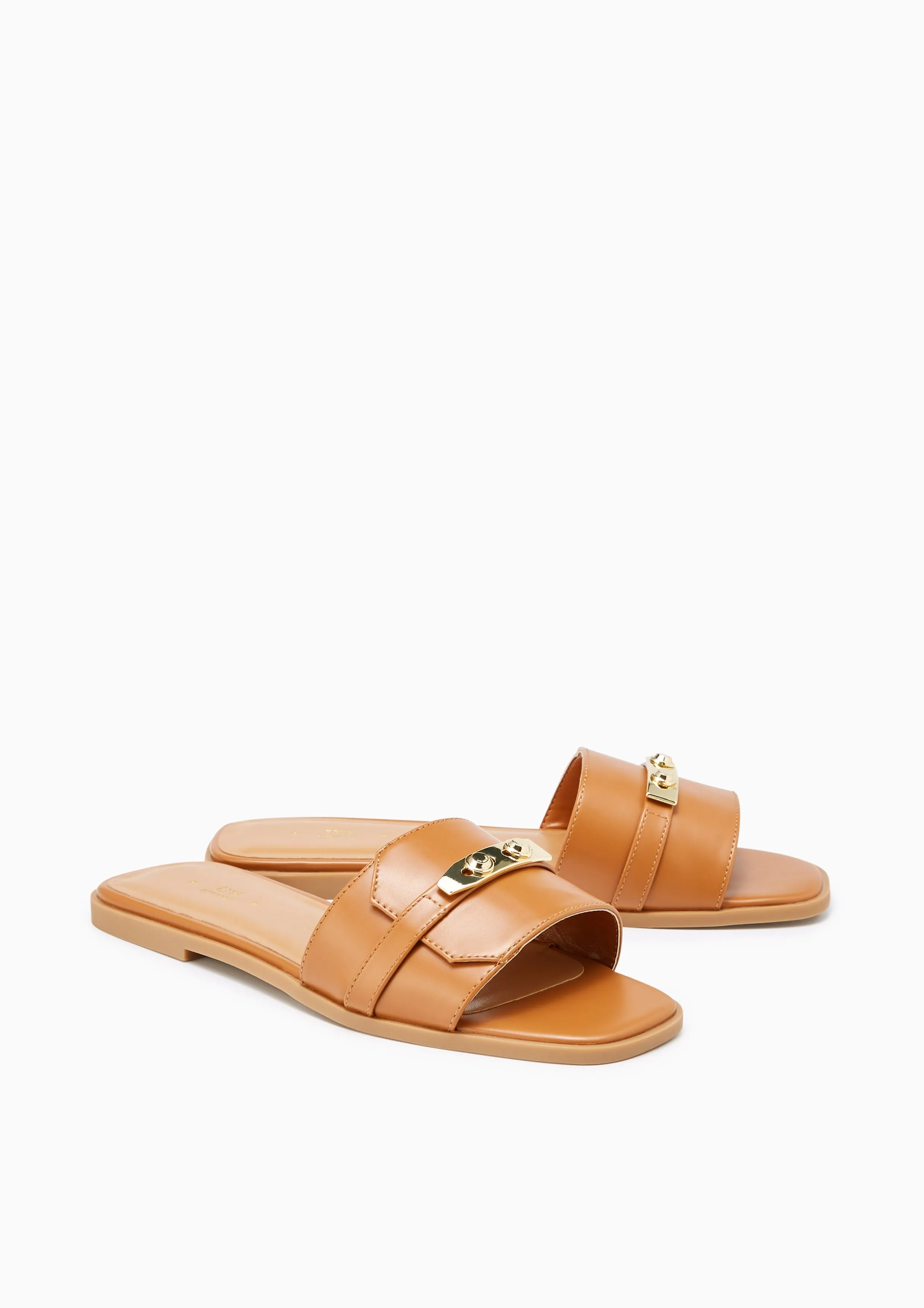 Master Flat Sandals - Brown