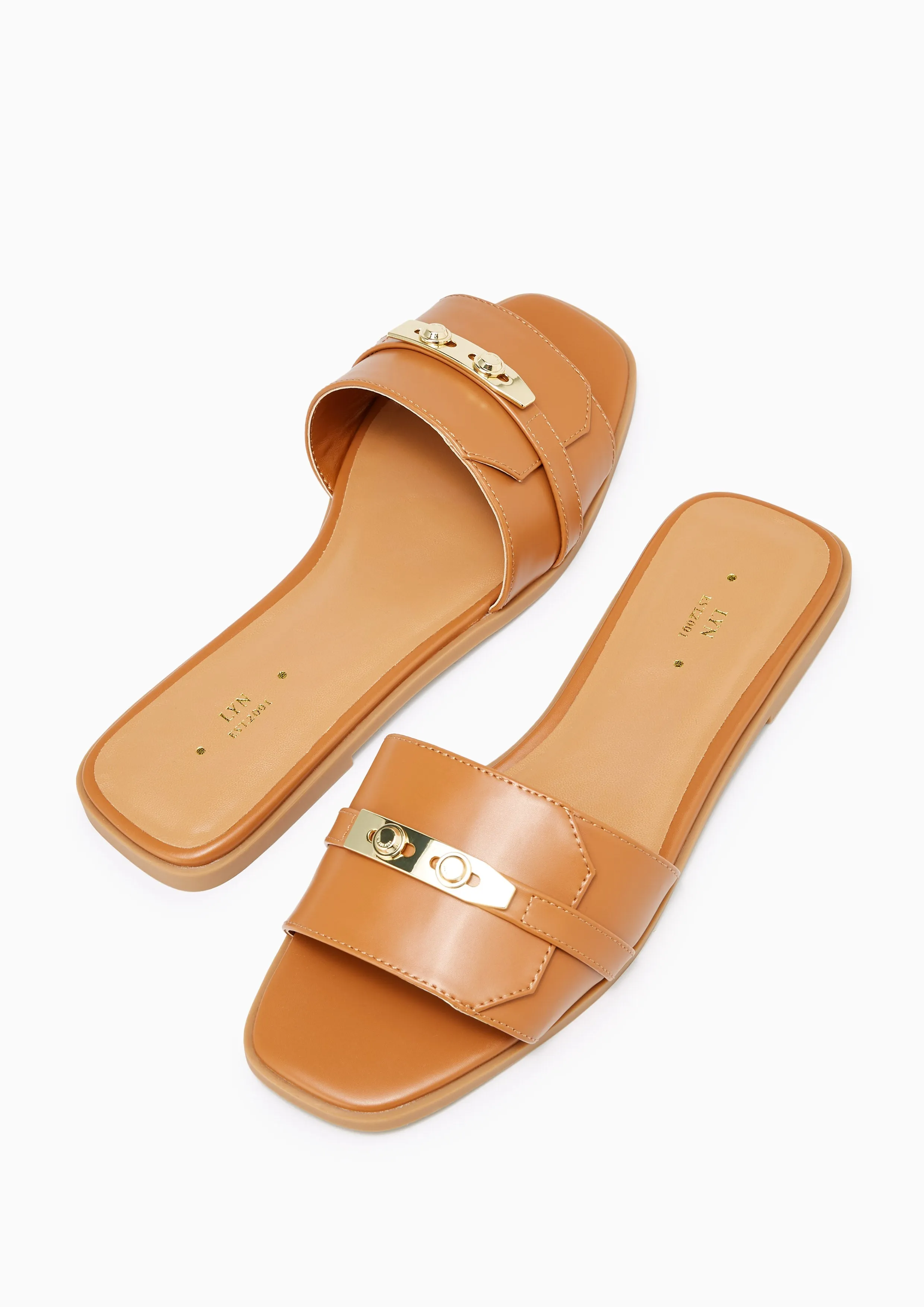 Master Flat Sandals - Brown