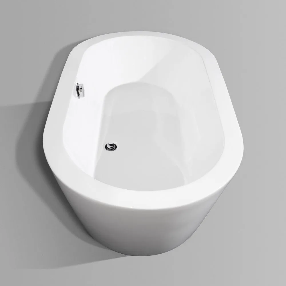 Mermaid 60" Soaking Bathtub By Wyndham Collection