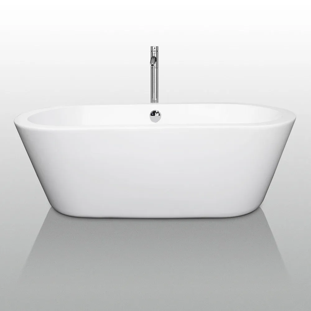 Mermaid 67" Soaking Bathtub By Wyndham Collection