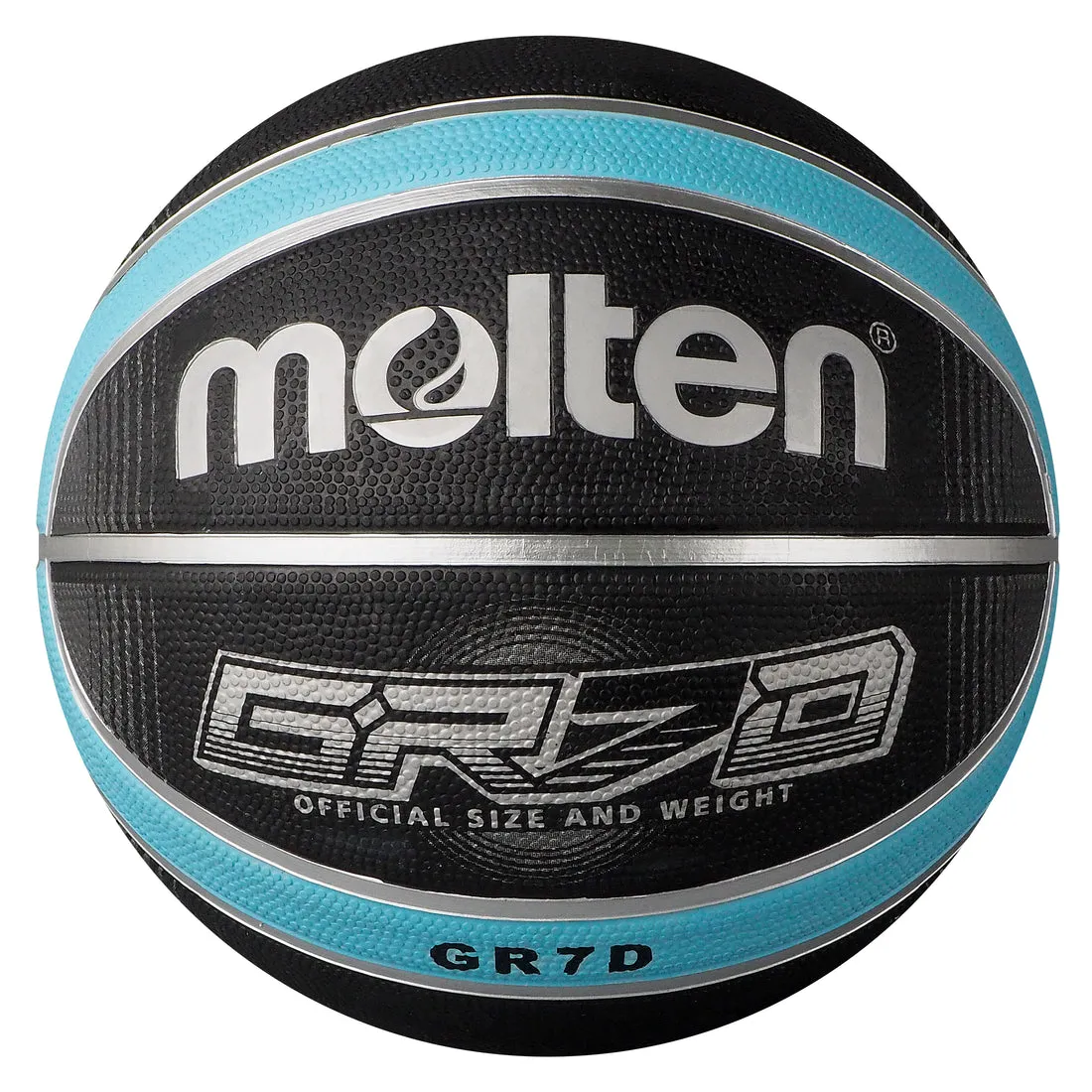 Molten GRX Series 12 Panel Basketball - Black/Blue