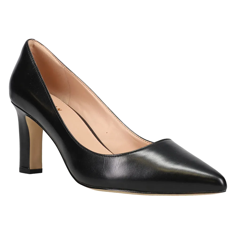 Mylah Round Toe Block Heel Pumps