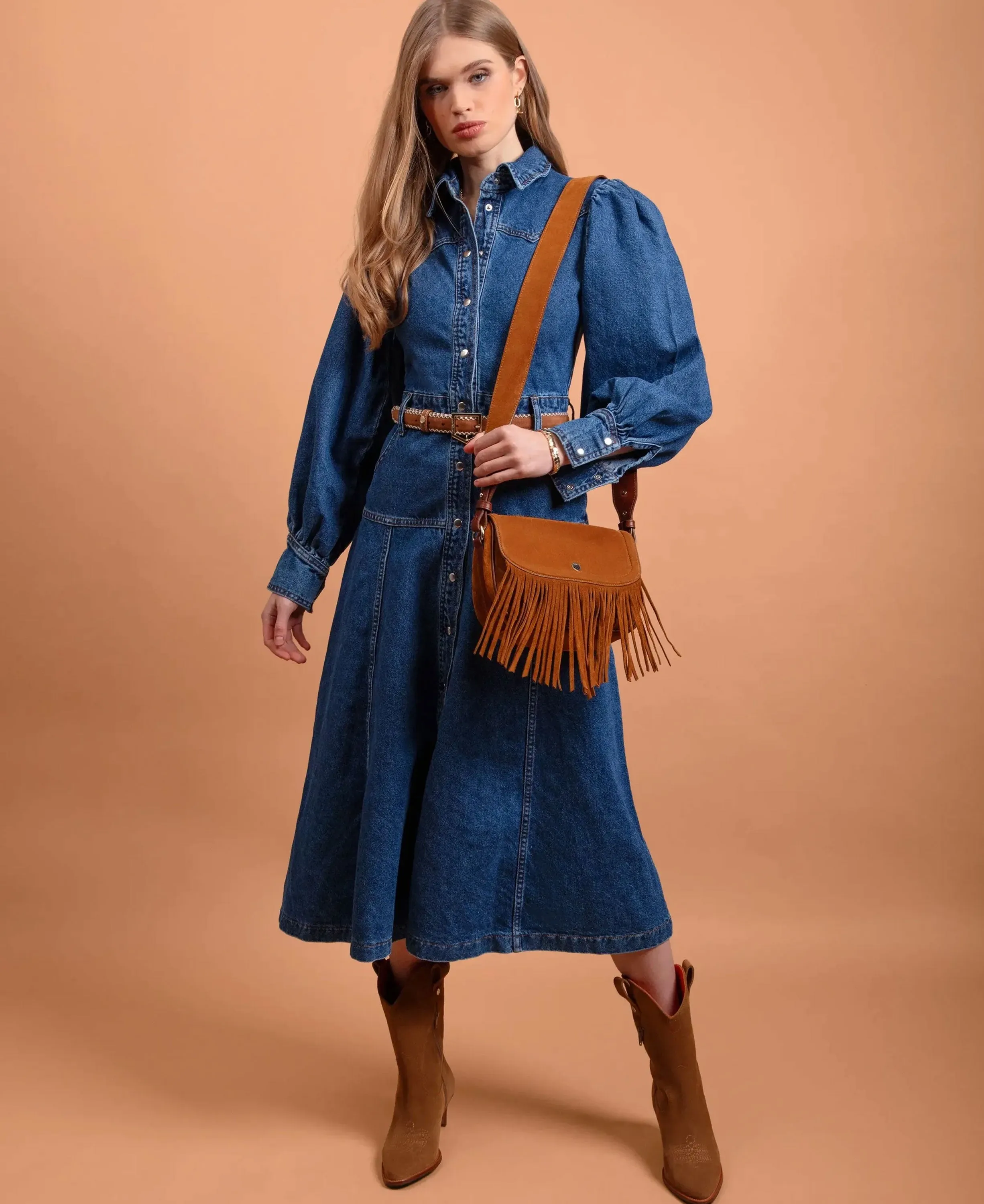 Nashville Saddle Bag - Tan