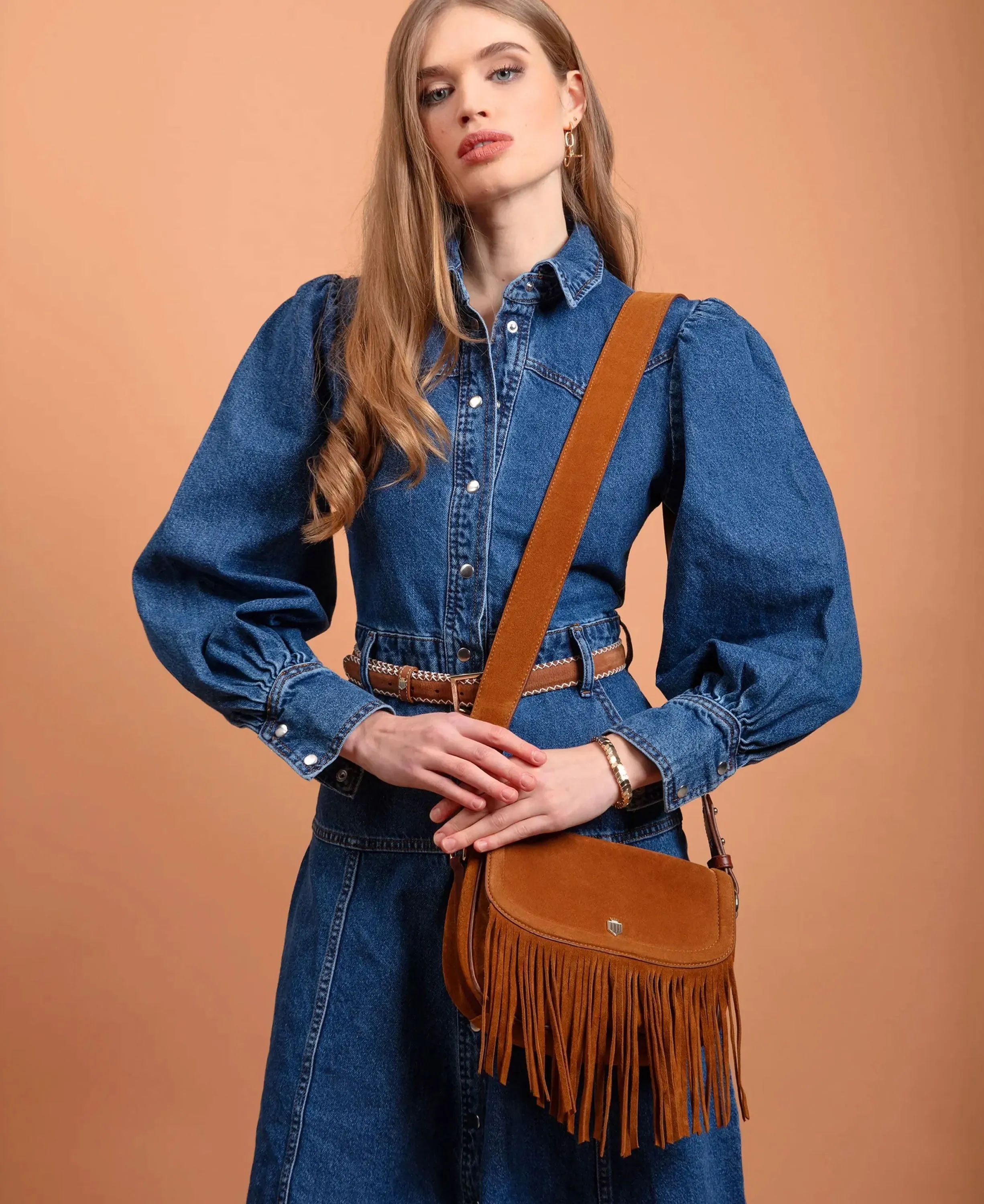 Nashville Saddle Bag - Tan