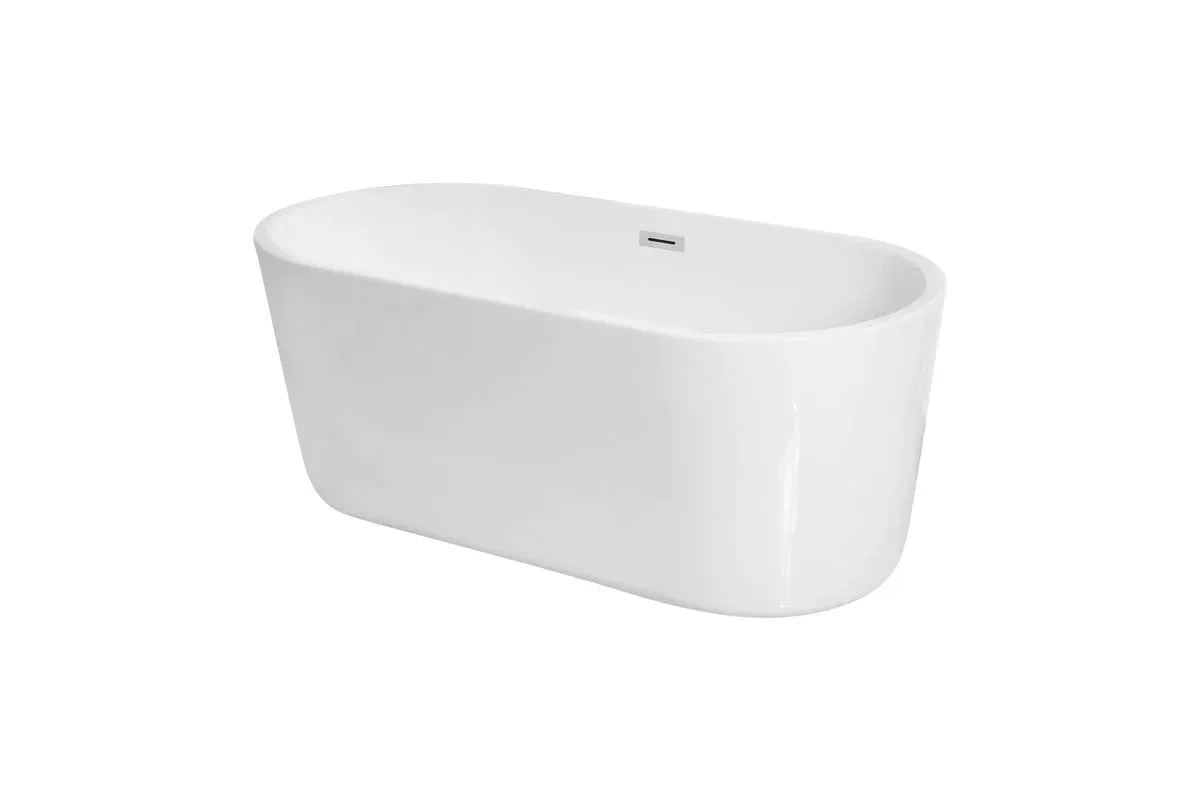 Odette 59" Soaking Roll Top Bathtub