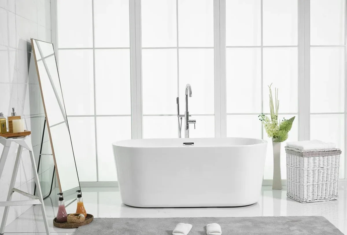 Odette 59" Soaking Roll Top Bathtub